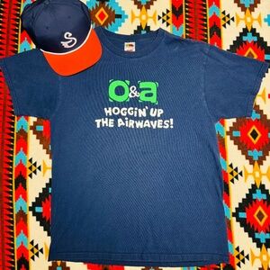 Opie and Anthony 2000’s XM Radio T Shirt - Fruit of the Loom HEAVY - LARGE